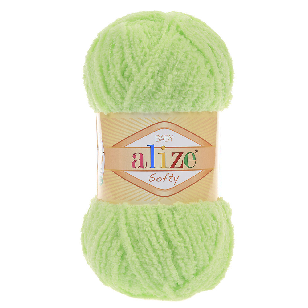 Пряжа Alize Softy, Алізе Софті № 41, салатовий