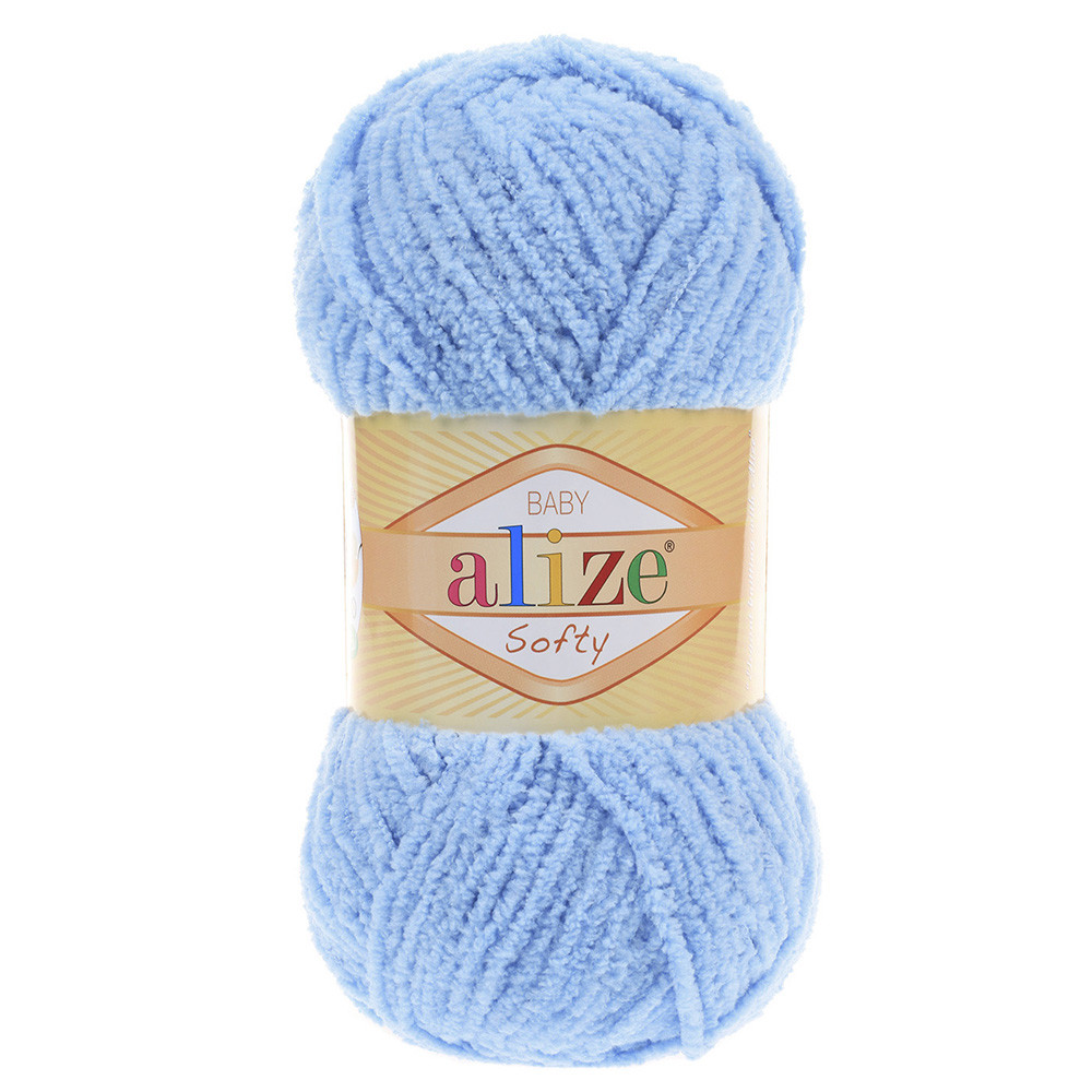 Пряжа Alize Softy, Алізе Софті № 40, блактиний
