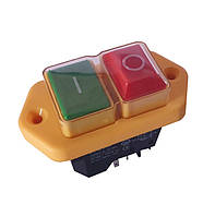 Кнопка для бетономешалки 5 контактов YH02-A 16(15)A