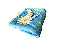 Електропростинь ковдра з підігрівом Electric Blanket 150*63 см Chamomile Blue