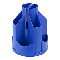 Подставка-органайзер пластиковая синяя 11 отделений 103х135 мм Axent Delta D3003-02, 32807