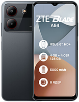 Смартфон ZTE Blade A54 4/128Gb Grey UA UCRF Гарантия 12 месяцев