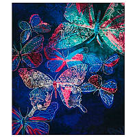 Алмазная мозаика "Бабочки" GB 75017, 40-30 см