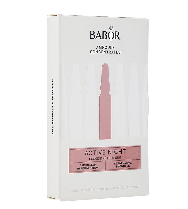 Нічні ампули для обличчя Babor Ampoule Concentrates Active Night, 7*2 мл