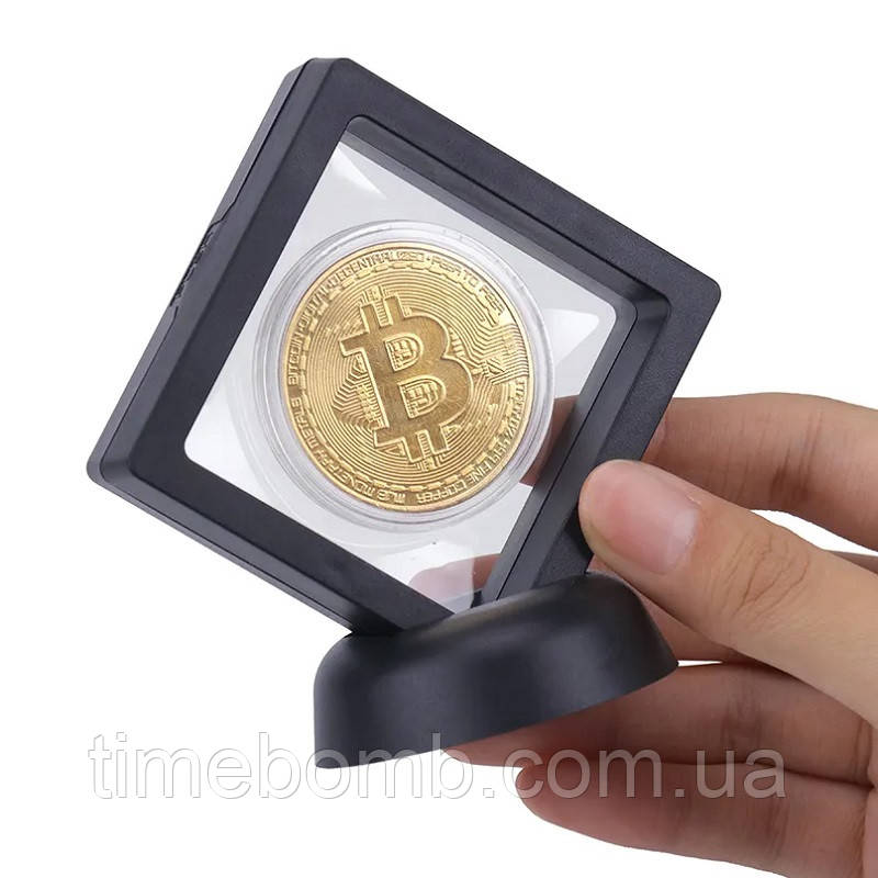 Стенд для монет і біжутерії 7 х 7 см чорний, фото 1