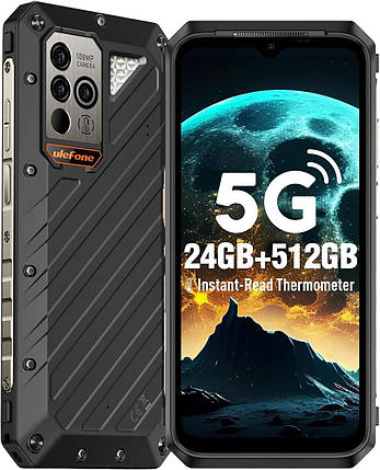 Ulefone Power Armor 18 Ultra 5G 12/512GB Black Гарантія 1 рік (*CPA -3% Знижка)_K, фото 1