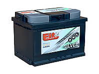 Акумулятор автомобільний 60 А·год (-/+) SILVER АКБ 242x175x175 низький