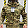 Армійська куртка зимова теплозберігаюча Call Dragon з підкладкою Omni-Heat (Мультикам) M, фото 10