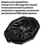 Комплект: кулер охолодження смартфона Пельтьє Black Shark Funcooler Pro 2 BR30-BS + напальчники, фото 5