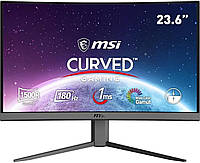 MSI Монітор 23.6" G24C4-E2 2xHDMI, DP, Audio, VA, 180Hz, 1ms, sRGB 112%, CURVED, AdaptiveSync Baumar - Зроби Це