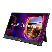 ASUS Монітор портативний 15.6" ZenScreen MB16AHV mHDMI, 2xUSB-C, IPS, Cover Baumar - Зроби Це