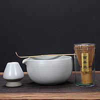 Набор White Agate Katakuchi для приготовления чая матча #170