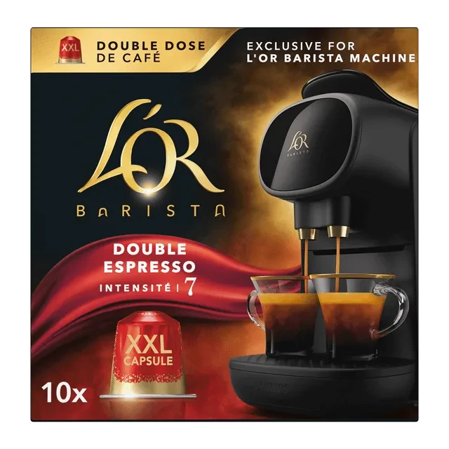 Капсули DOUBLE Тільки для Кавоварок Nespresso L`OR Philips - L'OR BARISTA Double Espresso 7