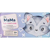 Мыло детское увлажняющее Dr.Mama с хлопком и D-пантенолом 90г