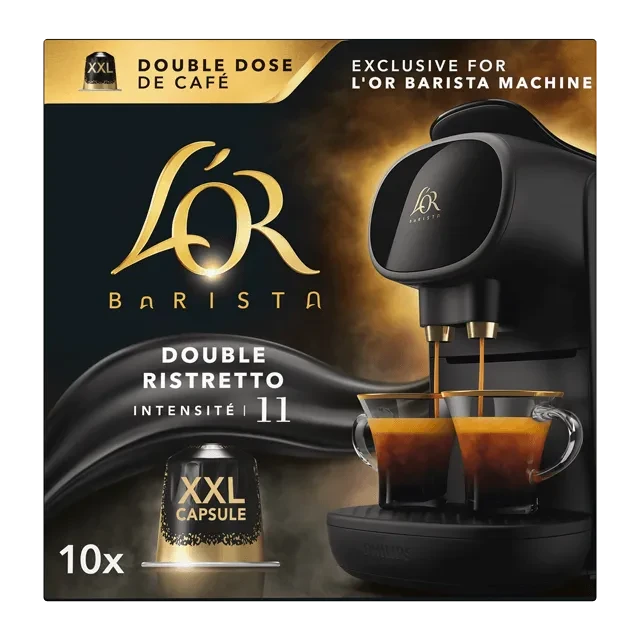 Капсули DOUBLE Тільки для Кавоварок L`OR Philips - L'OR BARISTA Double Ristretto 11