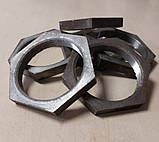 Контргайка (контряща гайка) стальна різьбова Ду-80 (3") ГОСТ 8968-75 фітінг для труб, фото 3