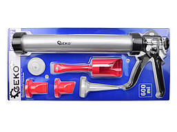Пістолет для затирання швів зі змінними насадками Geko 00667. Монтажний пістолет, фото 2