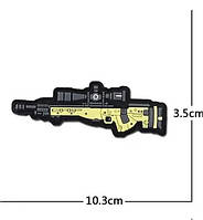 Нашивка - патч на липучке.