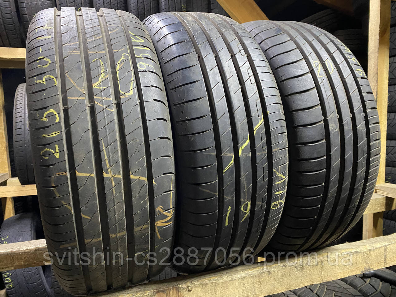 Розпарока 215/50R17 Goodyear EfficientGrip 20/19рік
