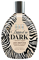 Крем для солярію Brown Sugar DIPPED IN DARK 400X ультратемний із підсилювачем яскравості для татуювань на тілі