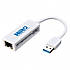 Адаптер HiRO H50224 USB 3.0 to Gigabit Fast Ethernet 10/100/1000 LAN Adaptor Windows 8, фото 2