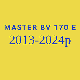 Запчастини для дизельної гармати Master BV 170 E 2013-2024р