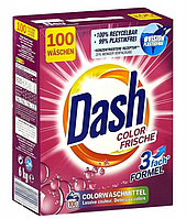 Пральний порошок Dash Color Frische 6 кг 100 циклів прання миючі засоби для прання, фото 5