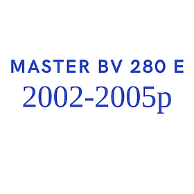 Запчастини для дизельної гармати MASTER BV 280 E 2002-2005р