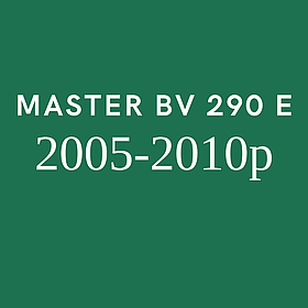 Запчастини для дизельної гармати MASTER BV 290 E 2005-2010р