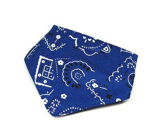 Нашийник для маленького собачки синій, фото 1