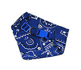 Нашийник для маленького собачки синій, фото 2