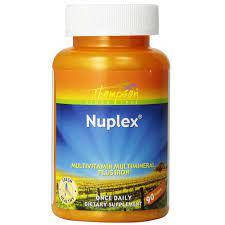 Thompson Nuplex Multivitamin Multimineral with Iron вітаміни високий вміст + мінерали зокрема залізо, 90 таб. До 01/2027