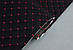 Велюр стьобаний «Ромб чорний» (прошитий червоною ниткою) на поролоні 7мм та флізеліні, ширина 135см, фото 6