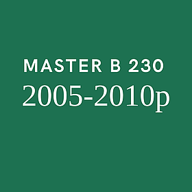 Запчастини для дизельної гармати MASTER B 230 2005-2010р