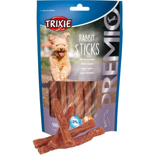 Ласощі для собак Premio Rabbit Sticks з кроликом 100г Trixie TX-31709
