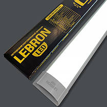 Лінійний LED світильник Lebron L-LPO 18W 6200K IP20 16-45-22-1, фото 4
