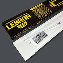 Лінійний LED світильник Lebron L-LPO 18W 6200K IP20 16-45-22-1, фото 3