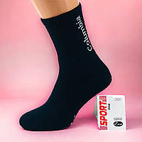 Шкарпетки чоловічі махрові високі Sport 27-31 розмір (42-46 взуття) зимові чорний