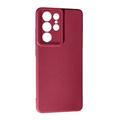 Гумка SMTT Samsung S21 Ultra, Bordo