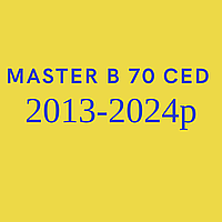 Запчасти для дизельной пушки Master B 70 CED 2013-2024г.