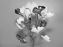 Настільна лампа з керамічними елементами на 3 лампи, фото 4