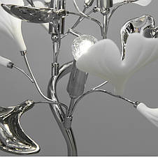 Настільна лампа з керамічними елементами на 3 лампи, фото 3