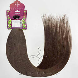 Натуральне Слов'янське Волосся на Капсулах 70 см 100 грам, Шоколад №04