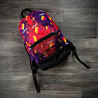 Рюкзак фіолетовий з принтом Likee