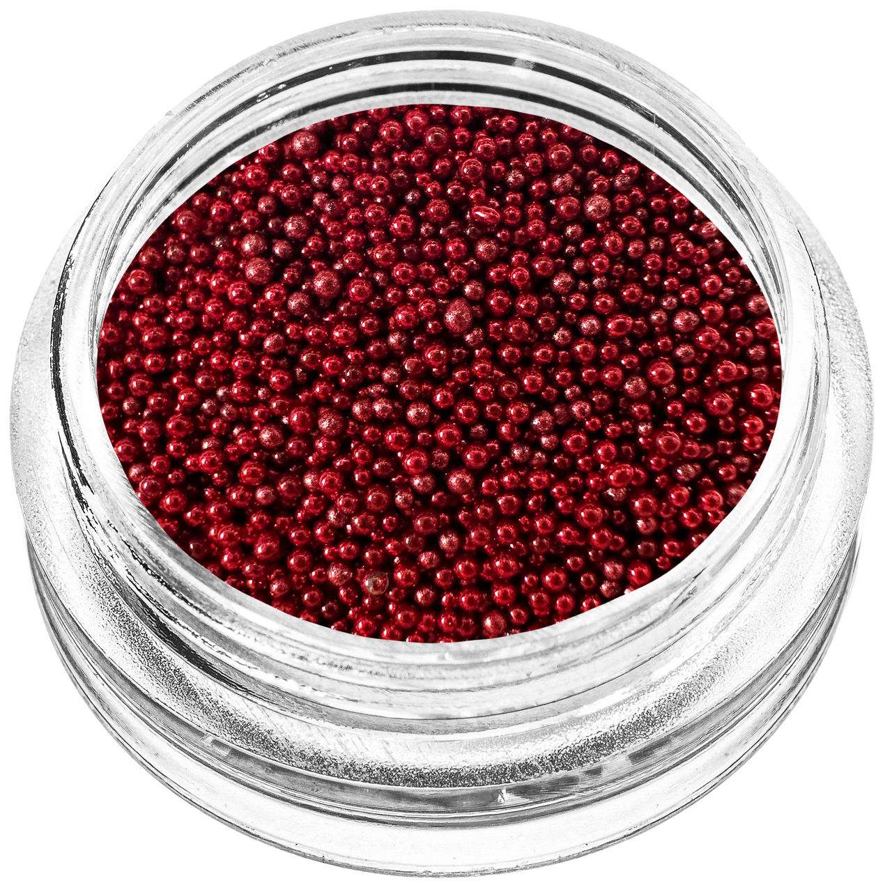 Бульонки для декору червоні