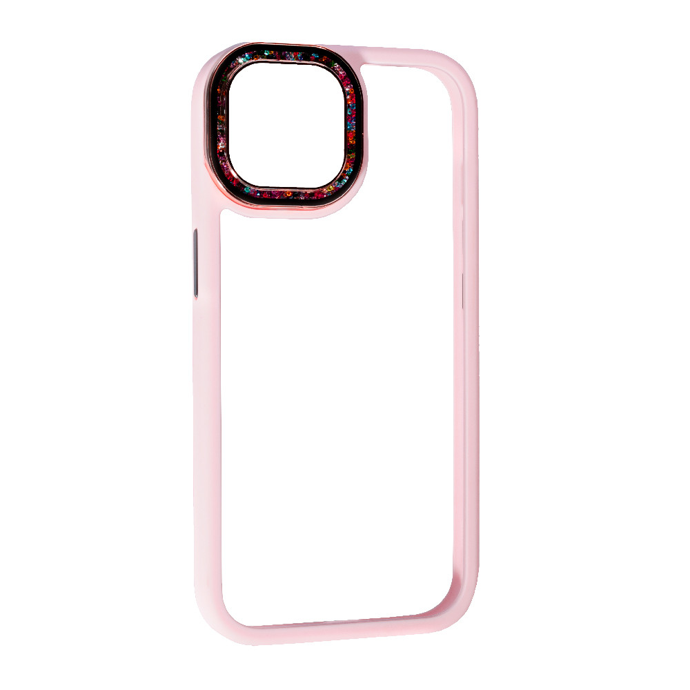 Накладка Swarovski Apple iPhone 15, Pink Sand, фото 1