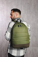 Рюкзак Матрац Хакі Under Armour (чорн. лого)