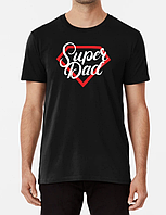 Чоловіча футболка Супер батько Super Dad 2 для батька