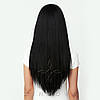 Натуральне Слов'янське Волосся на Капсулах 70 см 100 грам, Чорний №01, фото 8