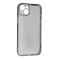 Силикон Space Grey Apple iPhone 15 Plus, Transparent